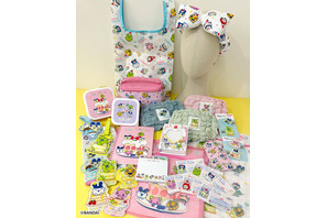 まめっちたちとスイーツパーティー♪ 「たまごっち」×サンキューマート！パステルカラーにスイーツモチーフを取り入れたアイテムがラインナップ 画像