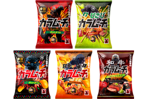 「ゴジラ」×カラムーチョがコラボ！期間限定パケに“ヒーーーー！”！響き渡る辛旨の咆哮 画像