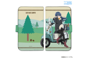 「ゆるキャン△」志摩リンが髪をなびかせ、バイクでひといき♪ カリブーのアパレルも☆ 新作グッズ登場 画像