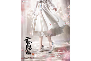 「天官賜福 貮」謝憐と花城を優雅に表現…！繊細な刺繍が贅沢な「MAYLA」コラボスカート登場 画像