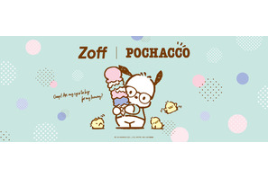 「サンリオ」ポチャッコがZoffとコラボ！ チョコミントカラーのアイウェアコレクション予約受付中 画像