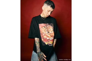 「刃牙」と「Subciety」のコラボアパレルアイテムが登場！ 花山薫の“侠客立ち”やコミックス37巻の躍動感あるイラストが◎ 画像