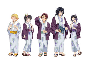 「鬼滅の刃」炭治郎、冨岡義勇、胡蝶しのぶ達の湯上がりビジュも♪ コラボ風呂＆サウナが登場！箱根小涌園ユネッサンとコラボイベント開催 画像