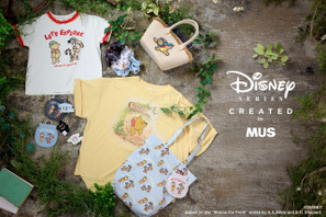 「くまのプーさん」の世界を可愛く着こなそう！ ヴィンテージ感あふれるTシャツ＆バッグが明日（5/20）より登場 画像