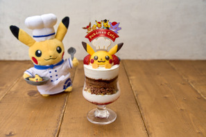 ピカチュウと一緒にパフェが作れちゃう☆「ポケモンカフェ」イーブイ＆カビゴンモチーフのメニュー登場！ 画像