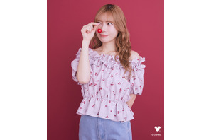 ミニー×さくらんぼの大人かわいい雰囲気にキュン♪ インフルエンサー・あいにゃんプロデュース「Areeam」アパレル登場 画像