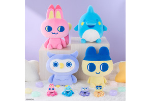「たまごっち」×ナムコ！星モチーフのビッグぬい＆ぬいぐるみシュシュが登場 画像