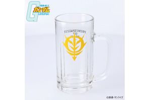 “乾杯！”ではなく、“ジーク・ジオン！”「ガンダム」シリーズのエンブレムが描かれたジョッキが登場！ アムロやシャア、マフティーや鉄華団のパーソナルマーク入り 画像