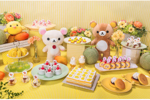 リラックマとあま～いスイーツを楽しんじゃおう♪ 「リラックマ」アニバーサリーケーキプレートが新登場！ ホテルニューオータニ幕張コラボビュッフェで特別なお祝いを 画像