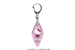 「サンリオ」キティやマイメロが大人かわいいアニマル柄に！ぷっくり加工がキュートなモーテルキーホルダーが新登場♪ 画像