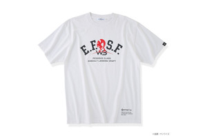 「ガンダム」アムロたちの母艦・ホワイトベースやシャアのパーソナルマークの入ったTシャツ＆パーカーが予約受付中 画像