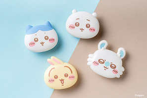 ぷっくりフェイスがかわいい♪ ちいかわ、ハチワレ、うさぎ、モモンガのマルチバーム登場！ 髪・唇・爪の保湿などマルチに使える 画像
