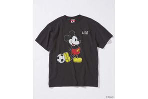 「ディズニー」ミッキー、ミニーたちの“サッカーTシャツ”登場☆ ジャーナル スタンダード別注！ 画像