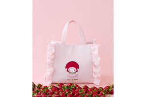 「サンリオ」マイスウィートピアノの誕生日をお祝い☆ いちご頭巾がかわいいフリルトートバッグなど5アイテム【Maison de FLEURコラボ】 画像
