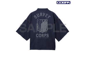 “心臓を捧げよ！”「進撃の巨人」自由の翼＆Survey Corpsデザインの甚平が登場！8月上旬に大分・日田で先行販売 画像