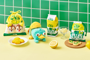 ミッキー＆ミニーが夏っぽお菓子に☆栃木土産「レモン牛乳」共同企画商品登場【6月30日より】 画像