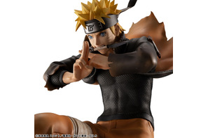 “まっすぐ自分の言葉は曲げねぇ。それが俺の忍道だ。”「NARUTO -ナルト-」忍界大戦編のナルトが再び登場！ 印を結びながら落下するイメージで風を感じられるポージング 画像