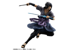 “オレもお前のところに行くとしよう…お前を切りに！！”「NARUTO-ナルト- 疾風伝」サスケの忍界大戦バージョンのフィギュアが再販！写輪眼＋輪廻眼や鬼気迫る表情の差替えパーツも付属 画像