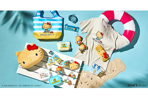 「サンリオキャラクターズ」が大集合！ “そばかす”がキュートな日焼けハローキティグッズも登場 画像