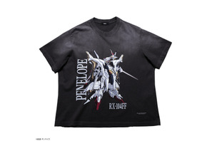 ペーネロペー、メッサーF０１型のカッコいいTシャツが登場！「ガンダム 閃光のハサウェイ」とNUBIANのコラボしたデザイン 画像