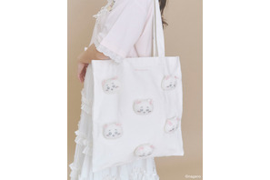 ちいかわお顔バッグが可愛すぎる♪ ちいかわ×merry jenny 初コラボ！ ぬいぐるみトートやフリルTシャツのスペシャルコレクション登場 画像