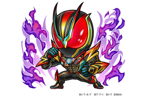 「仮面ライダー」最新作「ゼッツ」ライダーがゲームコラボ最速登場！「コトダマン」第8弾コラボ開催 画像