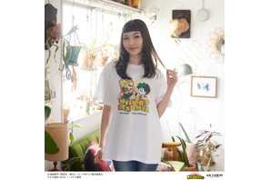 「ヒロアカ」デク＆オールマイト、トガヒミコ＆トゥワイスの名場面がアパレルに☆ 個性あふれるグッズ第4弾が来た！【AIR TWOKYO】 画像