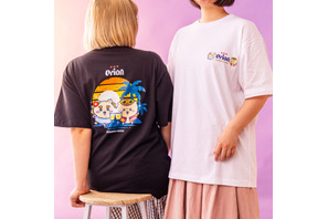 「ちいかわ」シーサー＆くりまんじゅうが乾杯♪ 「オリオンビール」コラボ限定デザインTシャツが登場！【7月28日発売】 画像