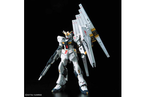 “エゴだよ、それは！”「RG 1/144 νガンダム」が抽選販売受付中！ よりダイナミックで自然なポージングを実現 画像