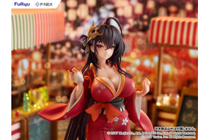 「アズレン」大鳳が浴衣姿で艶やかに立体化♪ 大黒湯とのコラボ企画のグッズイラストをベースに見応え抜群の仕上がり 画像