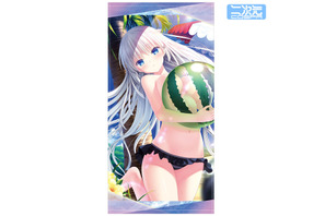 「サマポケ」しろは、鴎、蒼たちの新作グッズ☆ 大胆な水着姿、パーティードレスにうっとり♪【二次元コスパ】 画像