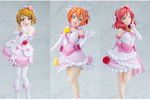 「ラブライブ！」凛＆真姫＆花陽が「僕たちはひとつの光」衣装で立体化！ あみあみ限定で「ミニアクリルキャラクタープレート(A6サイズ)」が付属 画像