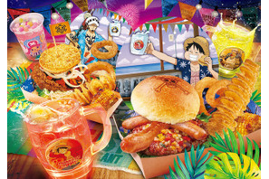 「ワンピース」ルフィやローと乾杯！焼きそばや光るドリンクカップなどお祭りメニュー登場☆あの“麦わら帽子”もグッズ化!? 【USJ「ワンピース・プレミア・サマー」が開幕】 画像
