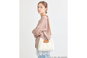 ニャンコ先生がひょっこり♪「夏目友人帳」コラボアパレル登場！もこもこバッグやカーディガンなど全8型 画像