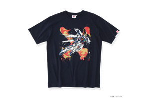 ガンダムX、ガンダムヴァサーゴがかっこよすぎる！ 「ガンダムX」筆絵タッチで描かれたTシャツが明日（8/9）まで予約受付中！ 画像