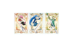 「魔法騎士レイアース」光、海、風たちの描き下ろしレアも収録！ カード付きウエハース登場！ 全種キラキラのメタリック仕様 画像