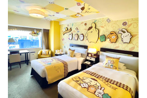 ポムポムプリン × ホテルニューオータニ博多、記念デザイン特典が手に入るのは今だけ！10～12月宿泊分が9月1日より販売開始 画像
