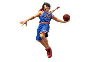 「ワンピース」エースがボールを放つ！サボはドリブル!! 圧倒的躍動感が胸アツ… NBAコラボでフィギュア化！第5弾 画像