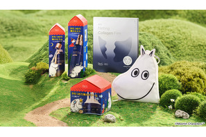 ムーミンと毎日スキンケア♪ 「ムーミン」×韓国スキンケア「Dr.G」コラボ！ 限定パッケージのスキンケア5種が8月28日より「Qoo10メガ割」で発売 画像