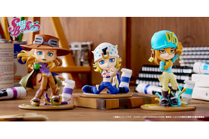 「スティール・ボール・ラン ジョジョの奇妙な冒険」ジョニィ、ジャイロ、ディエゴがデフォルメフィギュアに！「PalVerse Palé.」登場☆ 画像