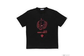 「ガンダム」シャア専用ザクが！ラストシューティングが！暗闇で光る…☆ 親子リンクコーデも♪ 蓄光Tシャツ登場 画像