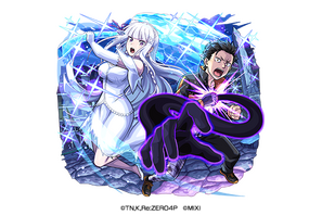 「リゼロ」×「モンスト」コラボ第2弾開催中！期間限定ガチャに「スバル＆エミリア」「ラム＆レム」「ラインハルト」登場！「エミリア」「レム」「ラム」は獣神化・改が可能に☆ 画像