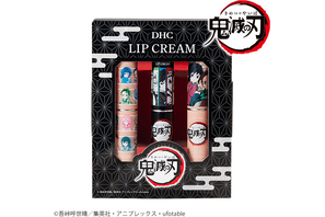 「鬼滅の刃」×DHCコラボ♪ 唇ケアも全集中！薬用リップクリームが新登場＆購入特典はミニキャラのキラキラシール☆ 画像