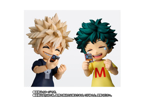 「ヒロアカ」デクと爆豪の幼少期の姿がフィギュア化！ オールマイトのミニフィギュアなどオプションパーツ充実のプレイバリューは必見 画像