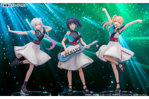「超かぐや姫！」かぐや、彩葉、ヤチヨがフィギュア化！劇中歌「Ex-Otogibanashi」のコラボライブ衣装で登場 画像