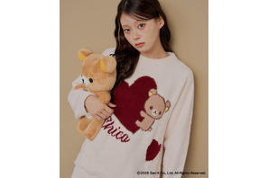 リラックマ＆コリラックマのハートデザインが可愛すぎる♡「Chico」とコラボしたふんわり素材のルームウェア・グッズが登場 画像
