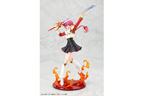 「レイアース」獅堂光＆モコナの躍動感溢れるフィギュア登場！ 炎のエフェクトをまとい剣を掲げるポージング 画像