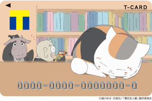 「夏目友人帳」ニャンコ先生がTSUTAYAの“1日店長”に!?　Tカード＆カードケース登場 画像
