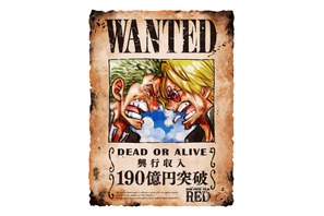 「ONE PIECE FILM RED」興行収入190億円を突破！ ゾロ＆サンジの記念ビジュアル公開 画像