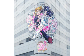 「プリキュア」キャラが全国の広告に登場♪ 新宿でも迫力満点映像が！ 20周年＆“プリキュアの日”記念 画像